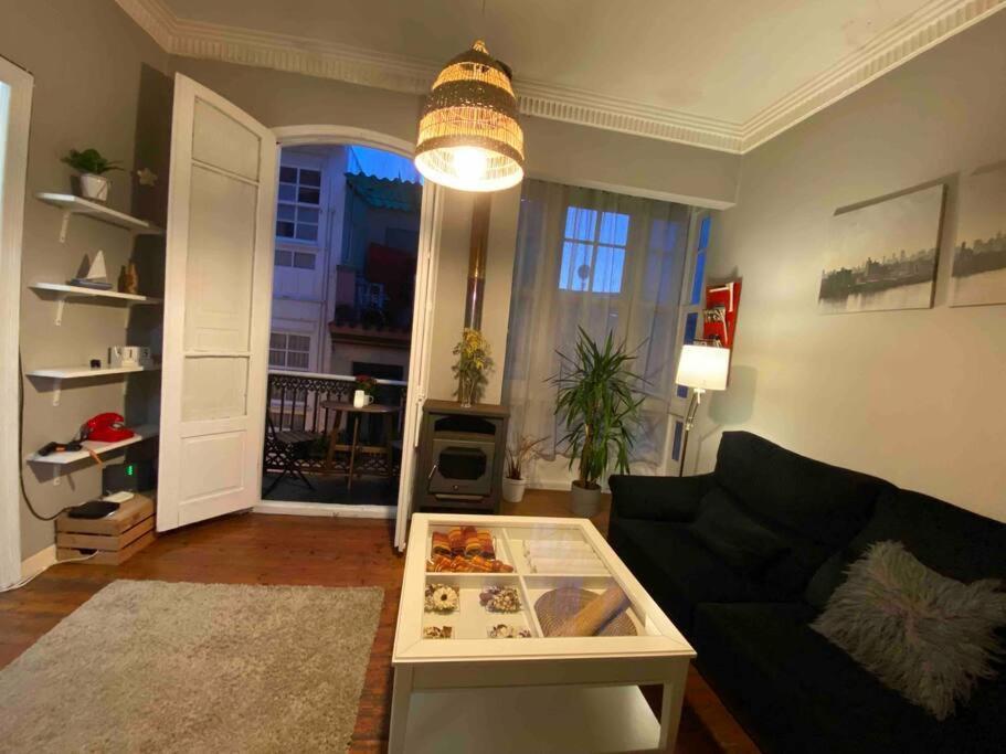 O Cerrulo Apartamento Centrico Pontedeume Kültér fotó